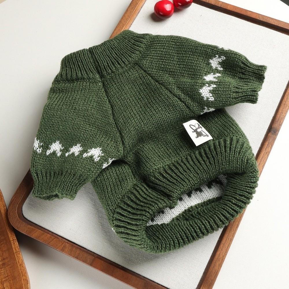 Pet Outfits Pet Sweater Xmas style Dog Turtleneck Soft Winter Dog Clothes Pet
