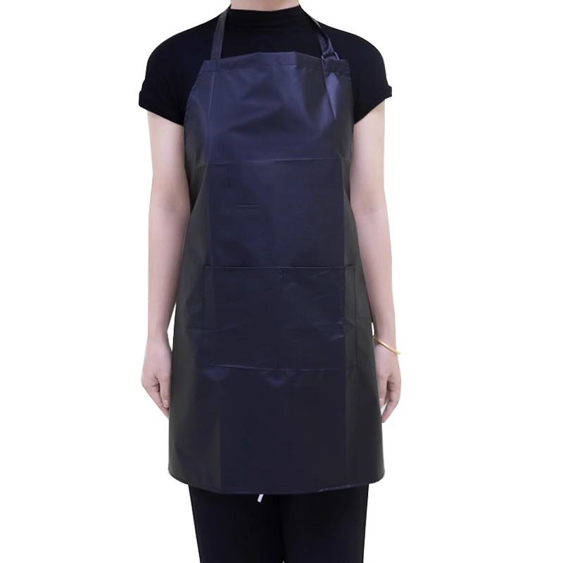 Women's Barber Shop Uniform - Double-Sided Apron for Hairdressing, Dyeing, and Perming
