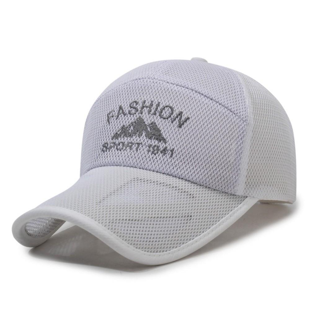 Mountain Embroidery Summer Baseball Cap Adjustable Outdoor Sports Hats For Man Women Unisex