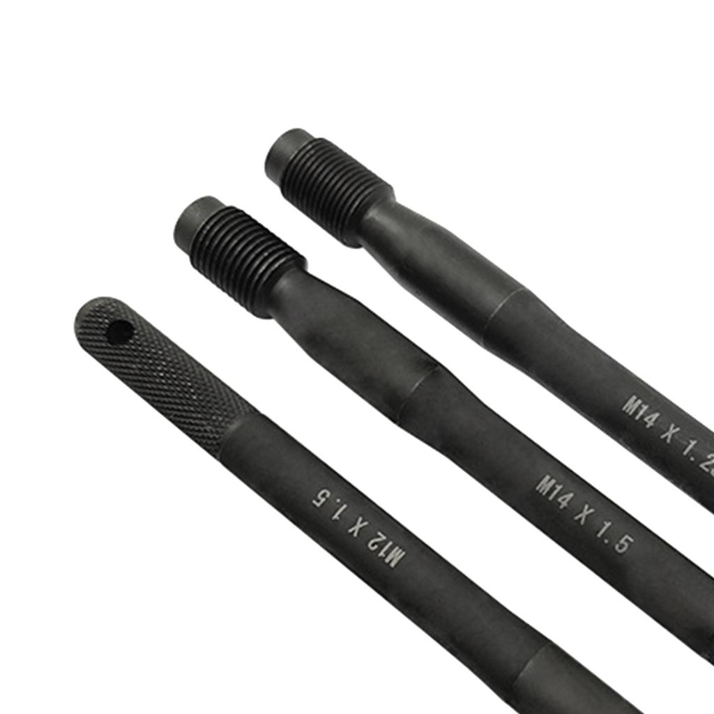 Guida per il montaggio della ruota Strumento per bullone Ruota Pneumatico Gancio per ruota Spina di allineamento Bulloni ruota Strumenti per meccanico automobilistico M14x1.25, M14x1.5, M12x1.5