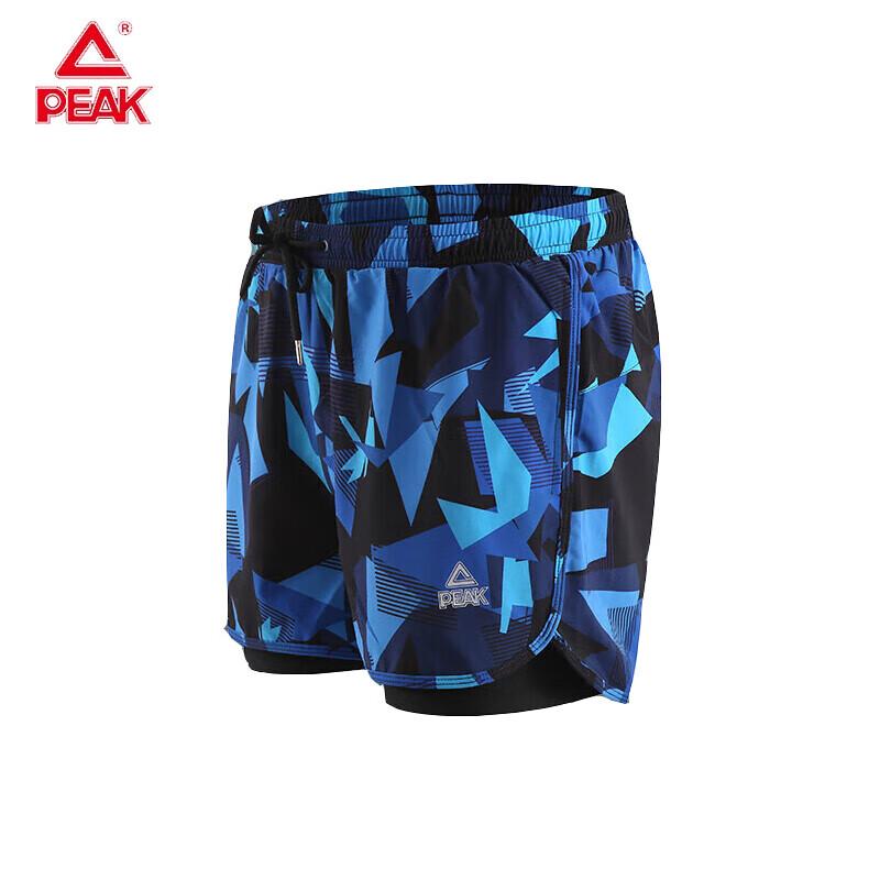 PEAK Men s Quick-Dry Printed Boxer Swim Trunks Contact for Size Inquiry