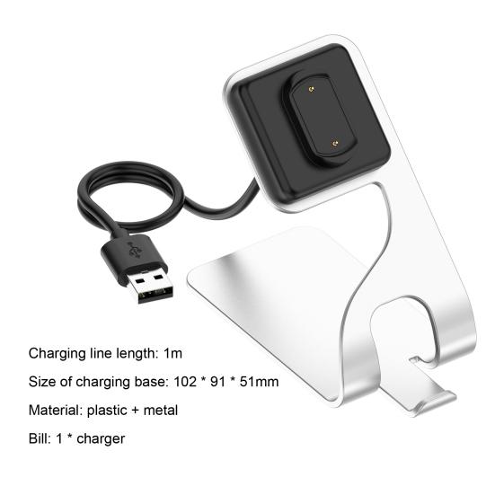 Charger Base Safe Magnetic Smart Watch Fast Charging Cable Stand for Amazfit GTS 3/GTR 3/GTR 3 Pro