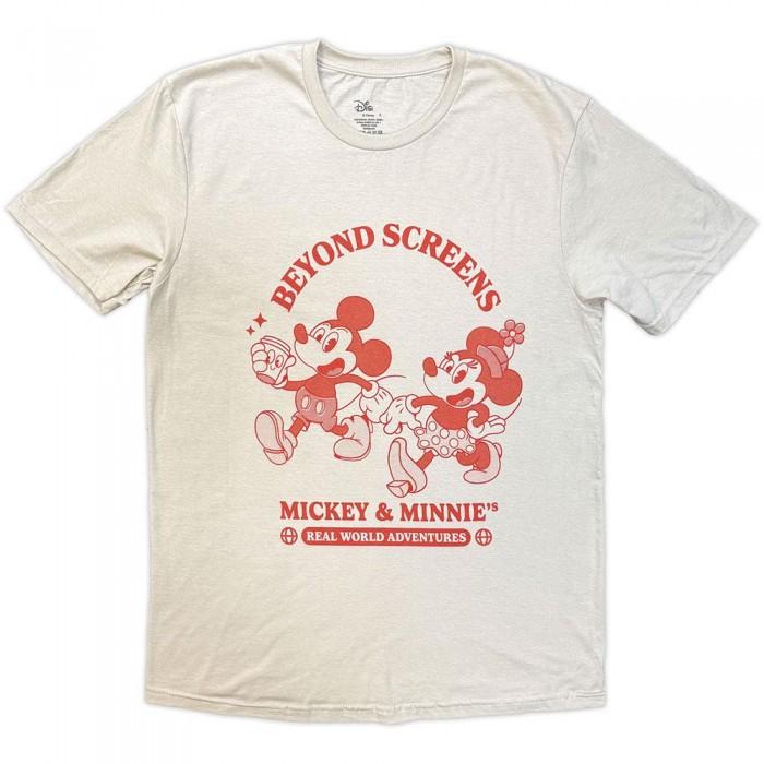 Disney Unisex Adult Beyond Screens Mickey & Minnie Mouse T-Shirt