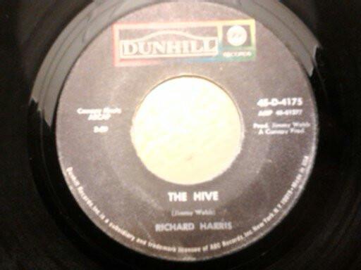 

7-дюймовая пластинка RICHARD HARRIS The Hive 45D4175 Dunhill US Rock Б/у