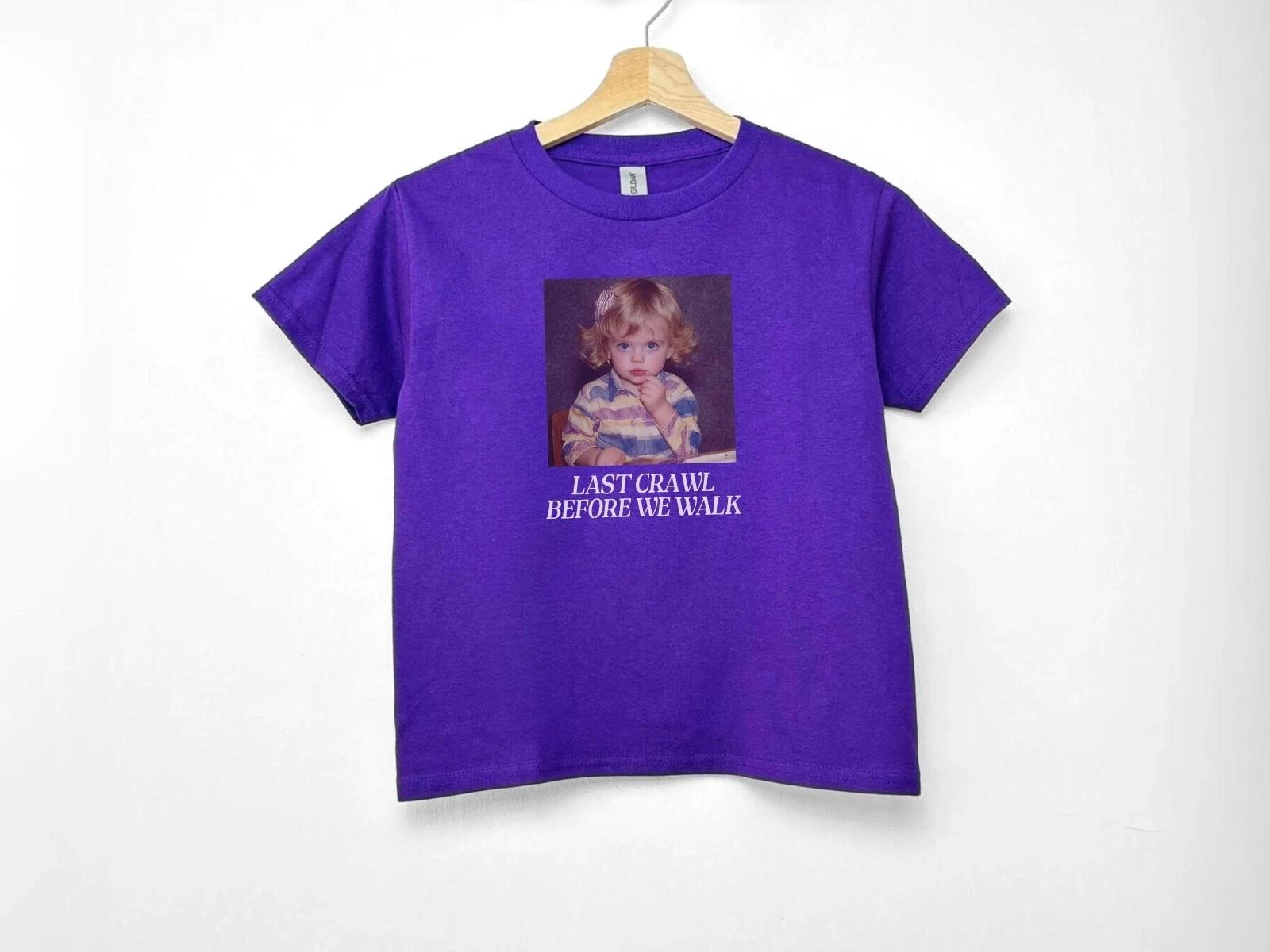 Last Crawl T-shirt,2026 Graduation T-shirt, Personalized Graduation Gift S-5XL XL