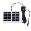 1W 6V Solar Panel 5521 Dc Port Portable Polycrystalline Silicon Solar Charger Plate With 3M Connecting Wire