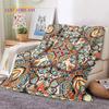 3D Lastest Nordic Turkish Bohemia Celt Soft Flannel Blankets,Throw Blanket Comfortable Blanket for Picnic Beds Sofa Home Bedroom