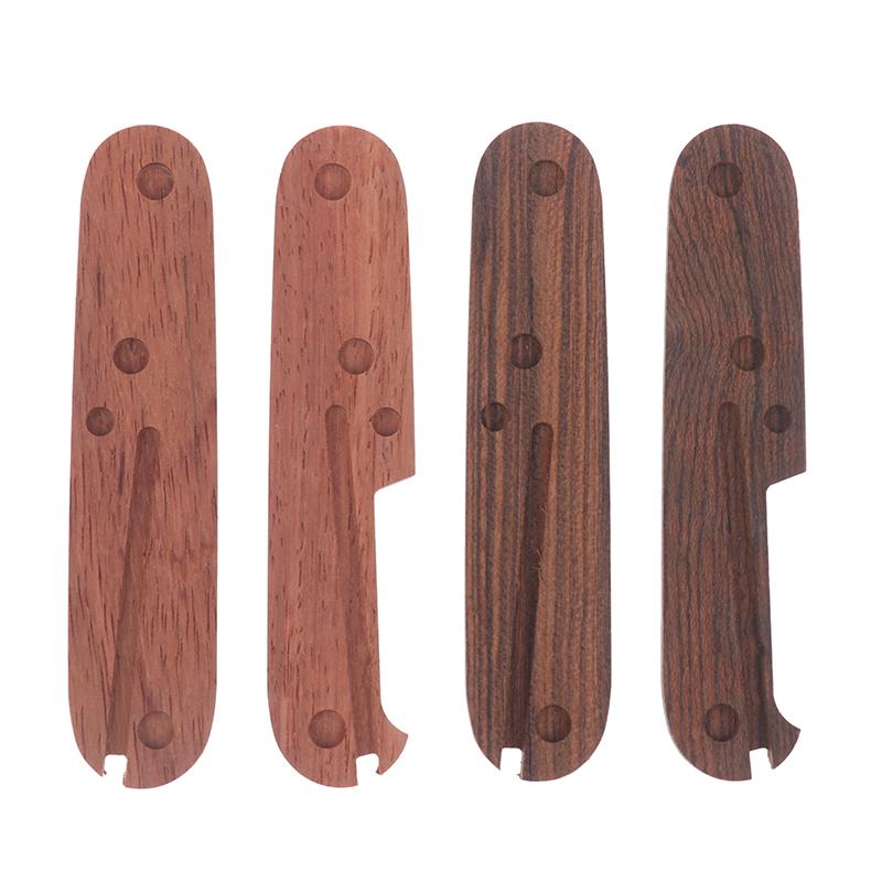 1Pair Cnc Custom Natural Wood Grip Handle Scales For 91Mm Vs Army Knives Diy Making Replace Accessories
