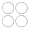 Distiller Seal Replacement Parts, WearResistant Silicone Water Distiller Seal, and Hygienic, High Temperature Resistant, 4Pcs for (4L)