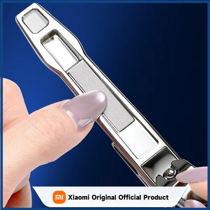 Xiaomi 360° Rotation Stainless Steel Splash-Proof Nail Clippers Suitable for Thick Hard Nails for Fingernails & Toenails, Manicure Tool