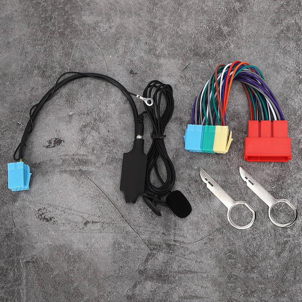 Bluetooth Audio Adapter with Speaker Car Stereo Fits for A2 A3 8L 8P B5 B6 B7 A6