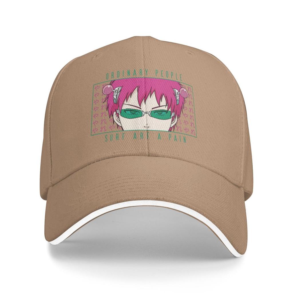 Baseball Caps Saiki Kusuo The Disastrous Life Of Saiki K. Anime Customized Men Women Casual Summer Caps