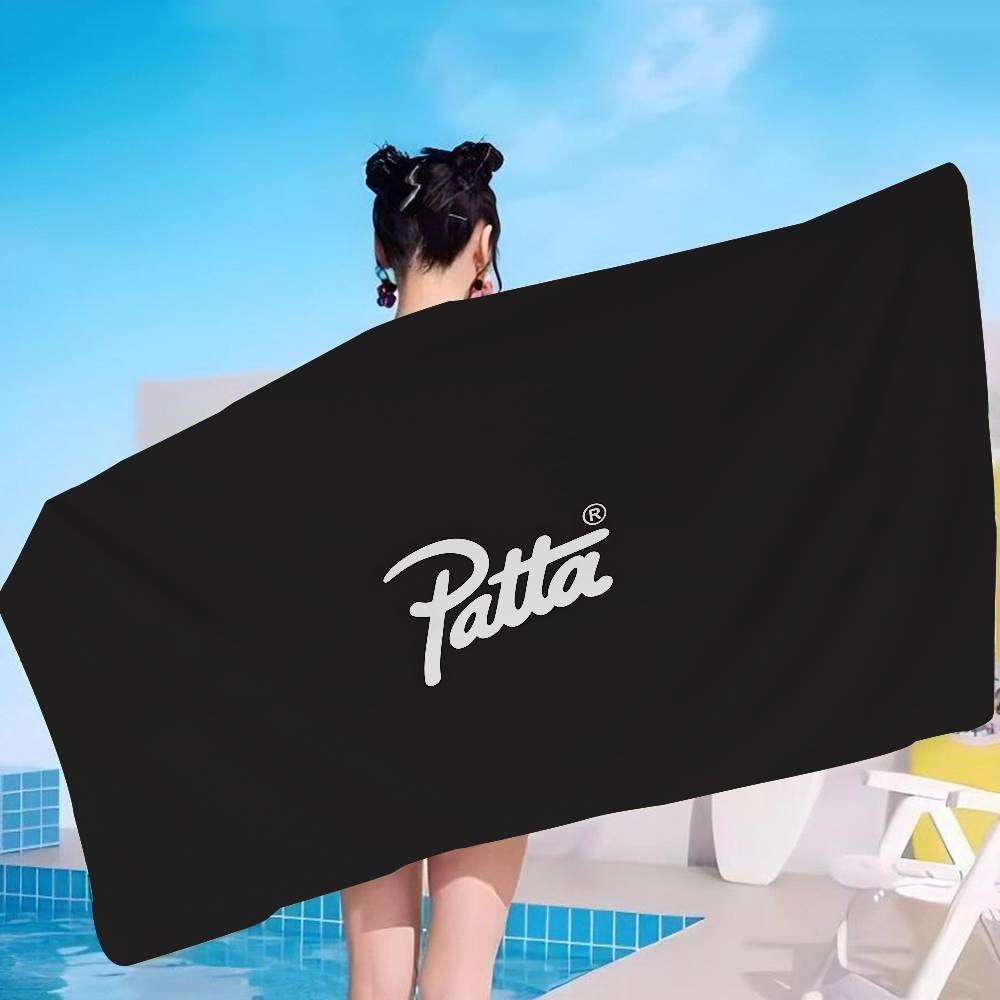 Fashion P-pattas Microfiber Beach Towel Absorbent Quick dry Soft Yoga Swimming Resort Mountain Climbing Towel