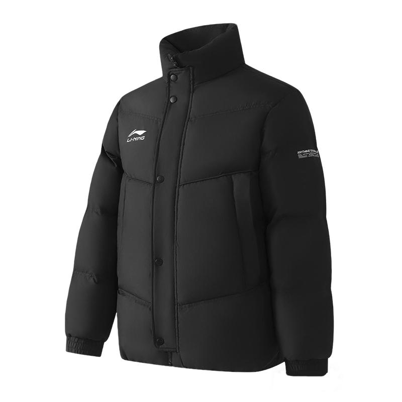 Li Ning Puffer Jackets Unisex Stand Collar Moderate YJMV031-1 L