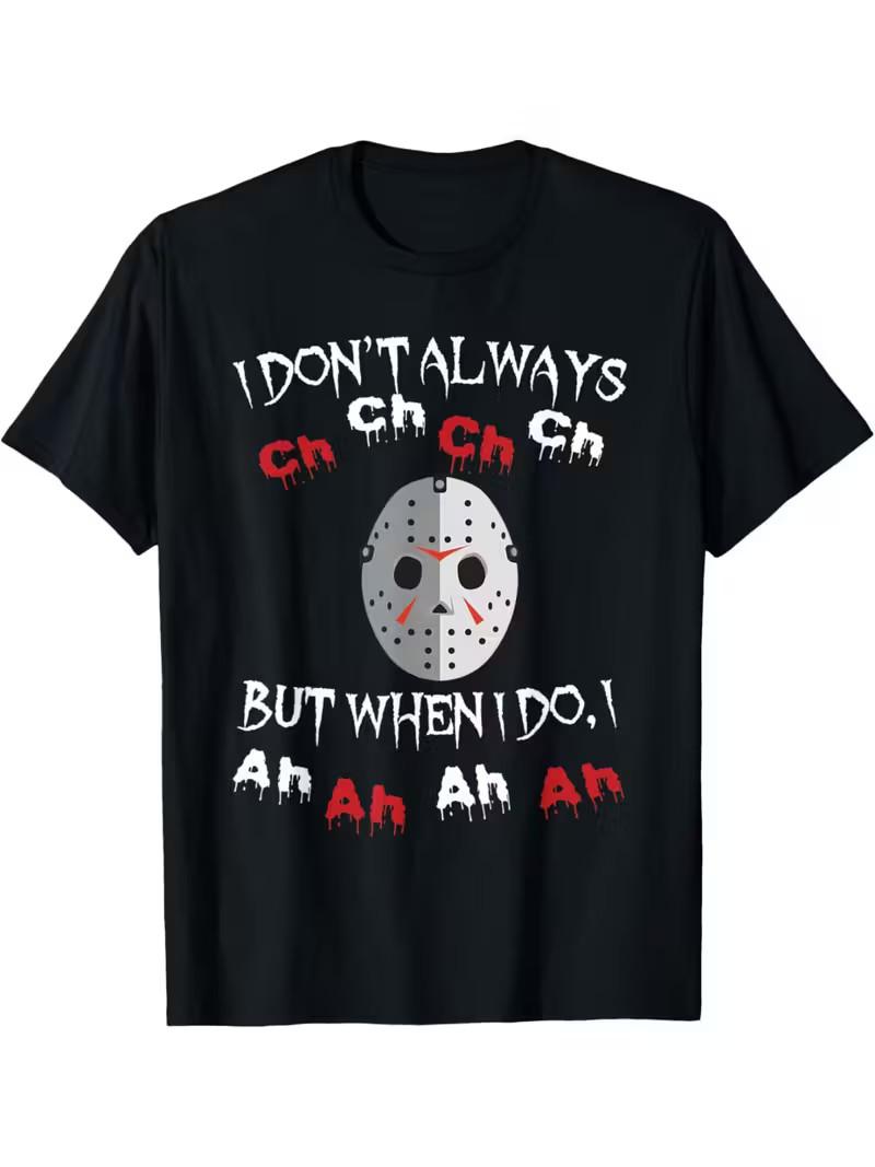 Movie Fan Friday the 13th Jason Voorhees Graphic T-Shirt S разноцветный