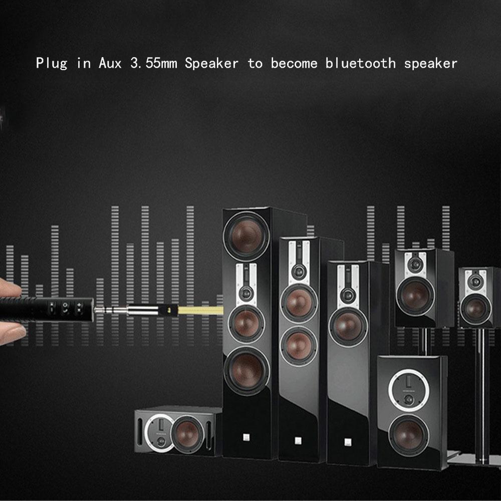 Universal 3.5 Jack Bluetooth Receiver Car Kit AUX Audio Receiver Music Reception Broadcast Car Hands-free