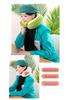 Cartoon Memory Foam U-Shaped Neck Pillow for Travel and Office
