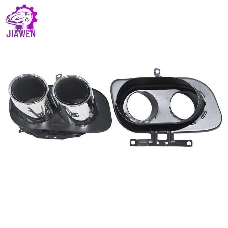 19-24 Porsche 911 Quad-Outlet Stainless Steel Exhaust Tip Modification