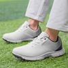 Men's Golf Shoes with Waterproof and Anti Slip Studs, Comfortable and Casual Golf Sports Shoes, Sizes 39-50