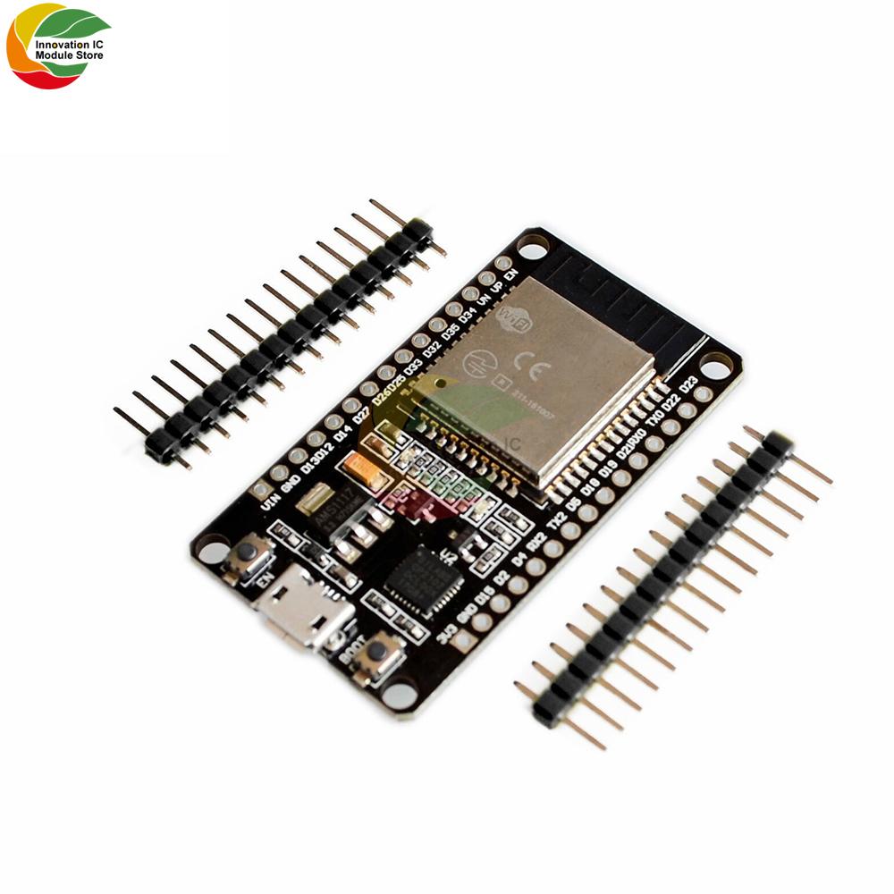 ESP32 Development Board CH340C WiFi+Bluetooth Ultra-Low Power Dual Core ESP32-DevKitC-32 ESP-32 Expansion Board