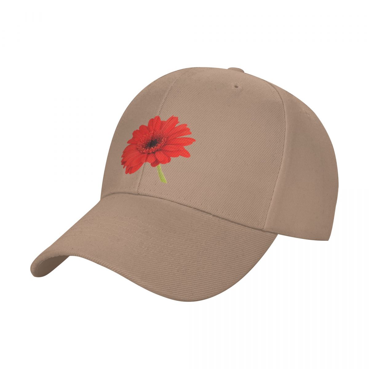 

Red Gerbera Daisy Baseball Cap Hat Man For The Sun Trucker Hat Luxury Cap Men s Baseball Women s