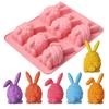 Handmade Easter Egg Mold Bunny Cookies Mold DIY Candy Mold  Easter