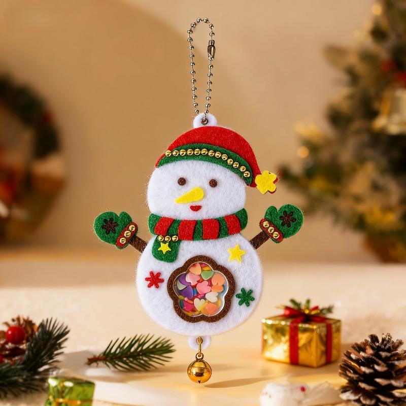 Christmas Small Gift Handmade Diy Pendant, Children'S Creative Toy Making Materials, Kindergarten Christmas Tree Decoration