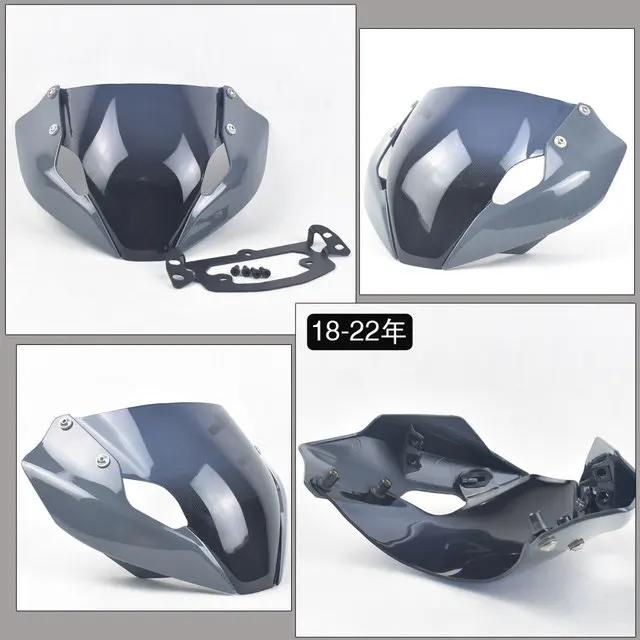 Motorbike Windshield Deflector With Bracket Mounting Screws For DUCATI MONSTER 797 821 1200S 2014-2025 Years