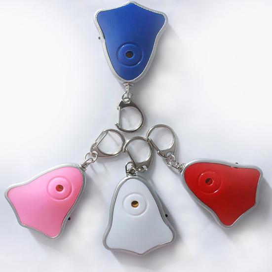 1/2Pcs Key Finder Waterproof Wireless Whistle Remote Control Flashing Key Tracker