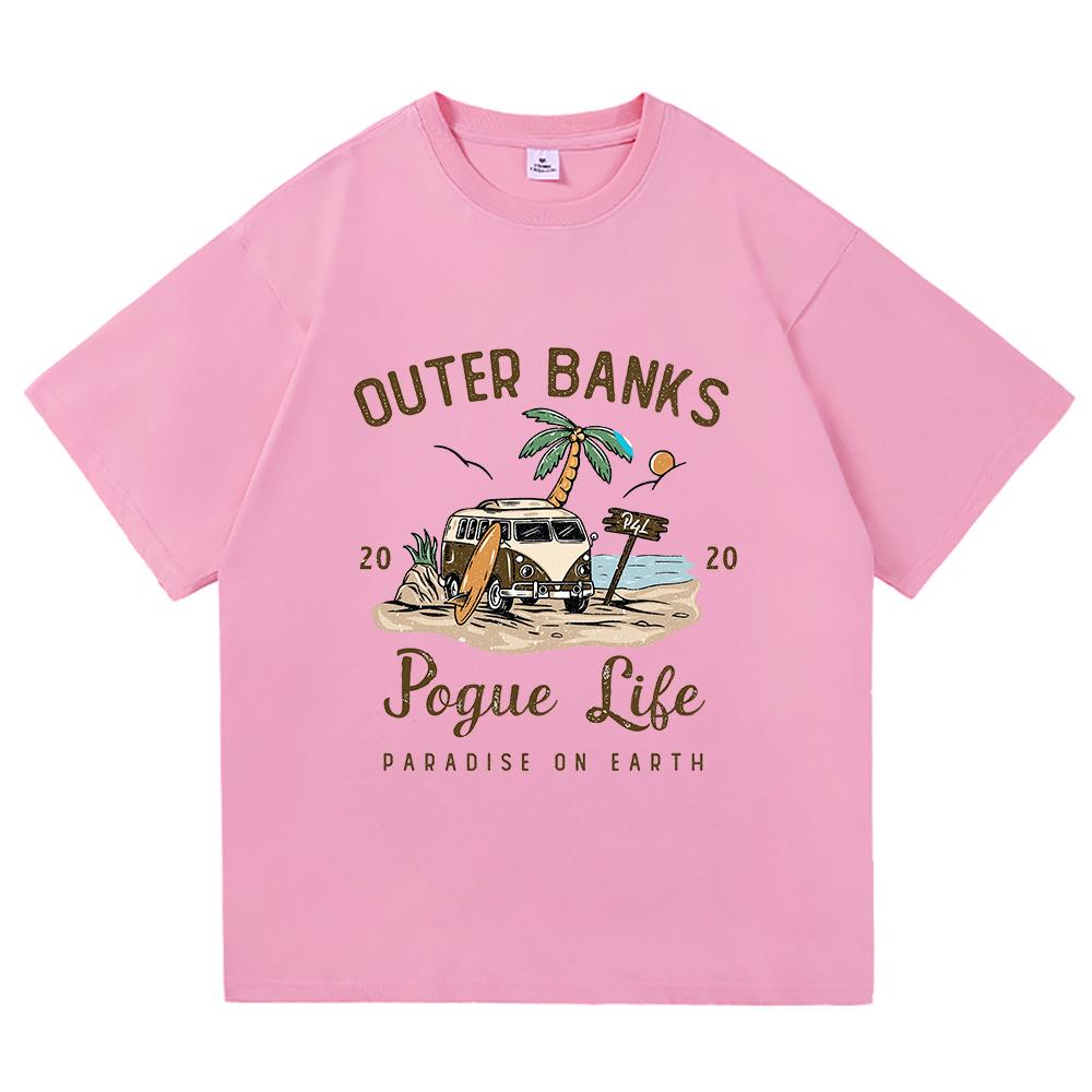 Moda verão retrô JJ Maybank camiseta masculina estética Pogue Life camiseta unissex alta qualidade hip hop vintage algodão camisetas