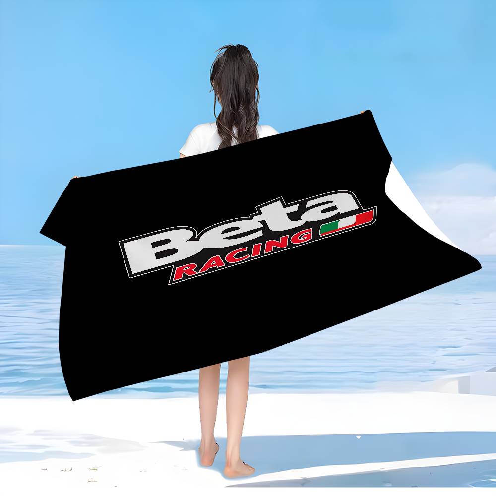 B-Beta Motorcycles Microfiber Beach Towel Absorbent Quick Dry Soft Yoga Swimming Resort Mountain Climbing Towel