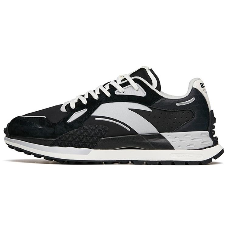 New Anta Star C202 Durable Breathable Low Top Running Shoes Women's Black 122135580A-2