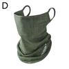 Full Face Mask for Summer Outdoor Cycling Breathable UV Protection Windproof Dustproof Ice Silk Balaclava Motorcycle Headwear