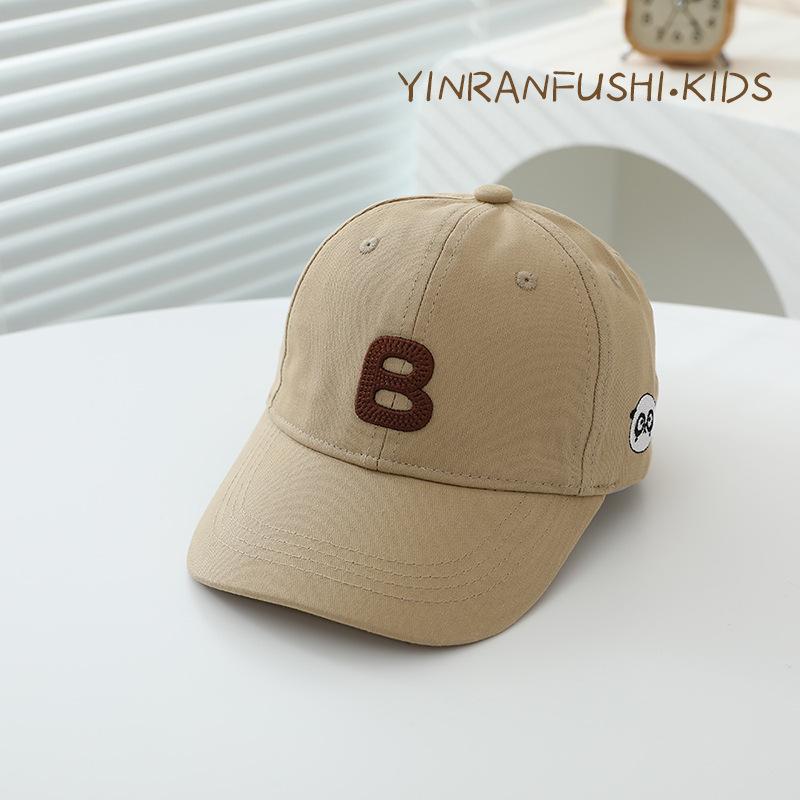 Children's Hats In Spring and Autumn Thin Baby Girl Medium and Big Children's Sun Hat Kindergarten Baseball Summer Baseball Cap