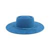 Klassieke Homburg Tophoed Panama Hoed Cadeau voor Vriend Tophoed Gevlochten Riem Kostuum voor Buitenbijeenkomsten