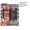 Pumpkin And Bat Washi Tape 8 Rolls Halloween Tape Spooky Witch Cat Pattern Decorative Full-page Layout for Junk Journaling Supplies Scrapbooking,