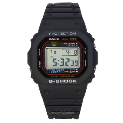 G-Shock Digital Recreando el Diseño Original del Primer G-Shock de Cuarzo DW-5000R-1A Reloj de Hombre 200M