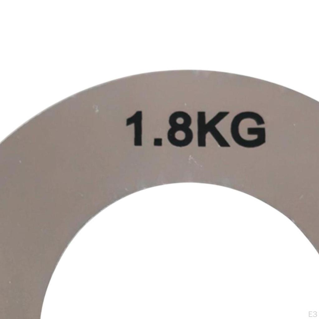 4 Pieces Barbells Reminders Labels Weight Stickers Gym Accessories Identification