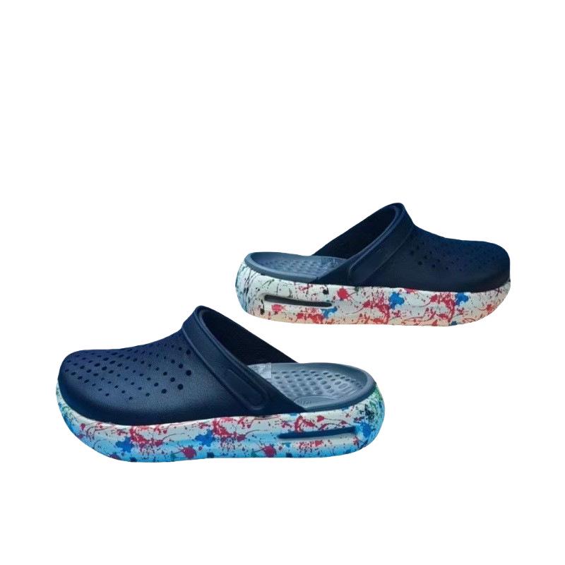

Сандалі Crocs третього покоління з нековзною товстою підошвою - Унісекс, для вулиці, пляжу, комфорт з унікальним принтом. 38 (M6/W8)