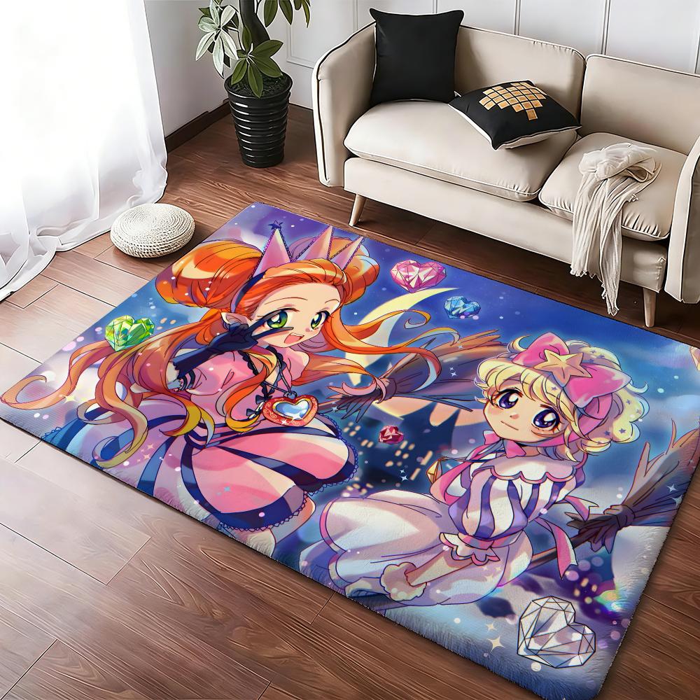 Sugar Sugar Rune Floor Mat Soft Thickened Absorbent Non-Slip Bedroom Living Room Door Mat Home Decor Flannel Rugs