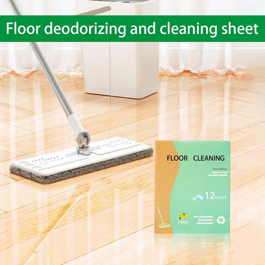 Floor Cleaning Tablets Leave No After Cleaning. Deodorize And Refresh The Floor, Reducing Unpleasant Odors.