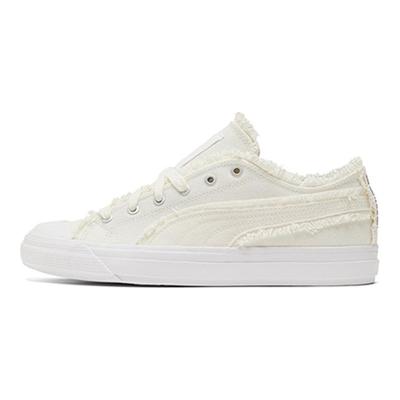 Capri Raw Cut Whisper White Unisex Sneakers Cream 381586-04