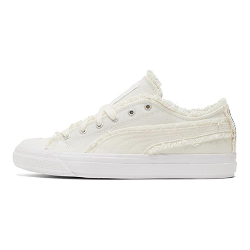 Puma Capri Surový lem Whisper White Unisex Tenisky Krémová 381586-04