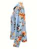 Summer style women's shirt - Fashion print long-sleeved elegant dress shirt - Suitable for daily commuting - Four different styles to choose from