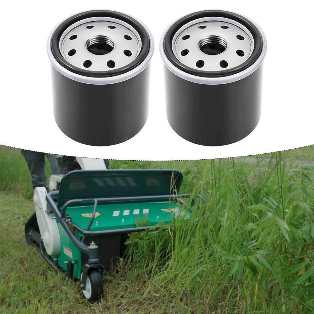 2Pcs Oil Filter For Kawasaki FB460V FC150V FC400V FC401V FC420V Lawn Mower Engines Parts Replacement Accessories