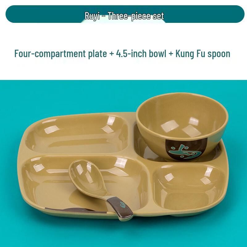 Меламиновая столовая тарелка TianYajing A3, стиль Жуи (10-Pack)