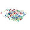 100Pcs LED Light Diodes 3mm/5mm Variety Colors NonToxic Energy Saving Diodes Kit for DIY Decoration(5mm )