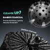 Bamboo Charcoal Blackhead Remover Nose Patches Oil Control Pore Minimizing Gentle Strips for Home Daily Skin Care