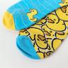1 Pair Women's Cartoon Cute Duck Design Ankle Socks AB Colorful Playful Style Soft Breathable Fabric for Daily Wear