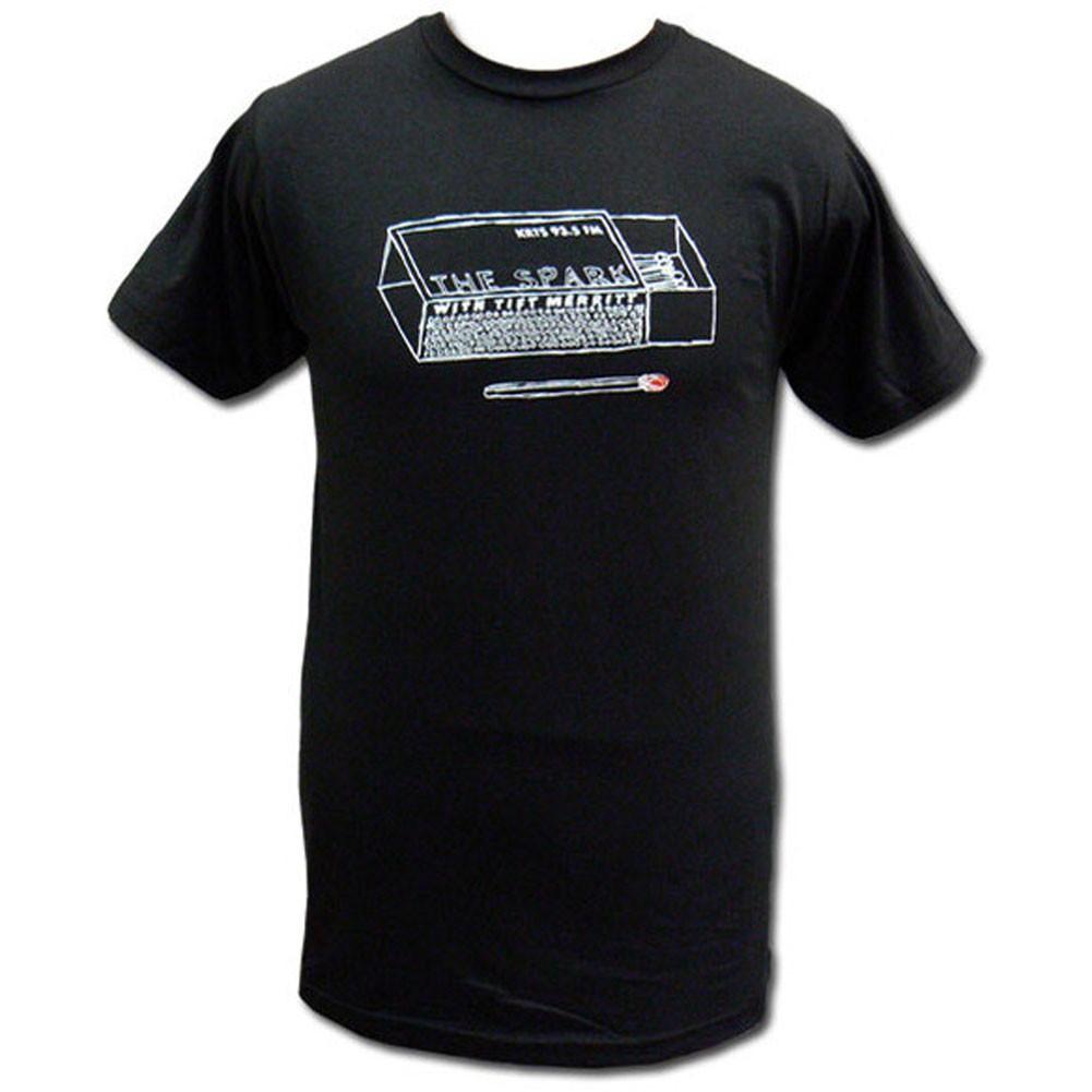 Men s Tift Merritt Spark Slim Fit T-shirt Medium Black 4XL